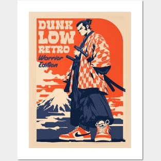 Samurai dunk low Posters and Art